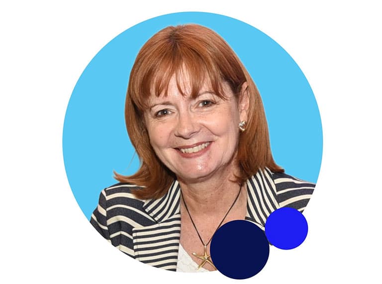 Linda Moir, hired by Sir Richard Branson to make flying fun