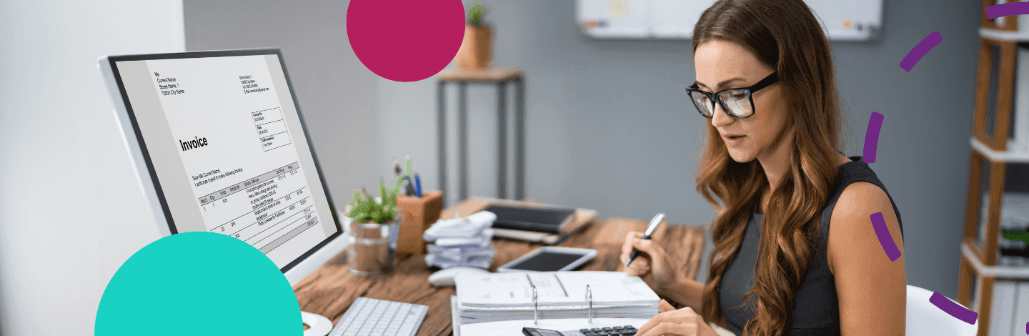 Accountant at desk
